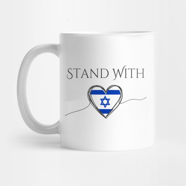 Flag of Israel, Stand with Israel by ProPod